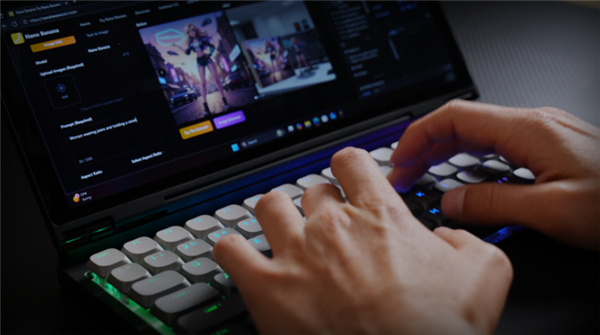 别再叫它笔记本电脑！新款智能键盘搭载AMD/IntelCPU