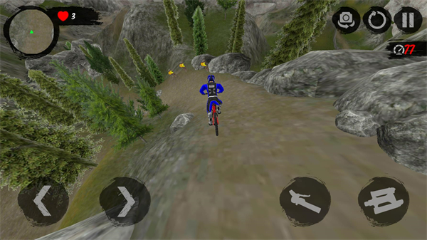 山地自行車速降