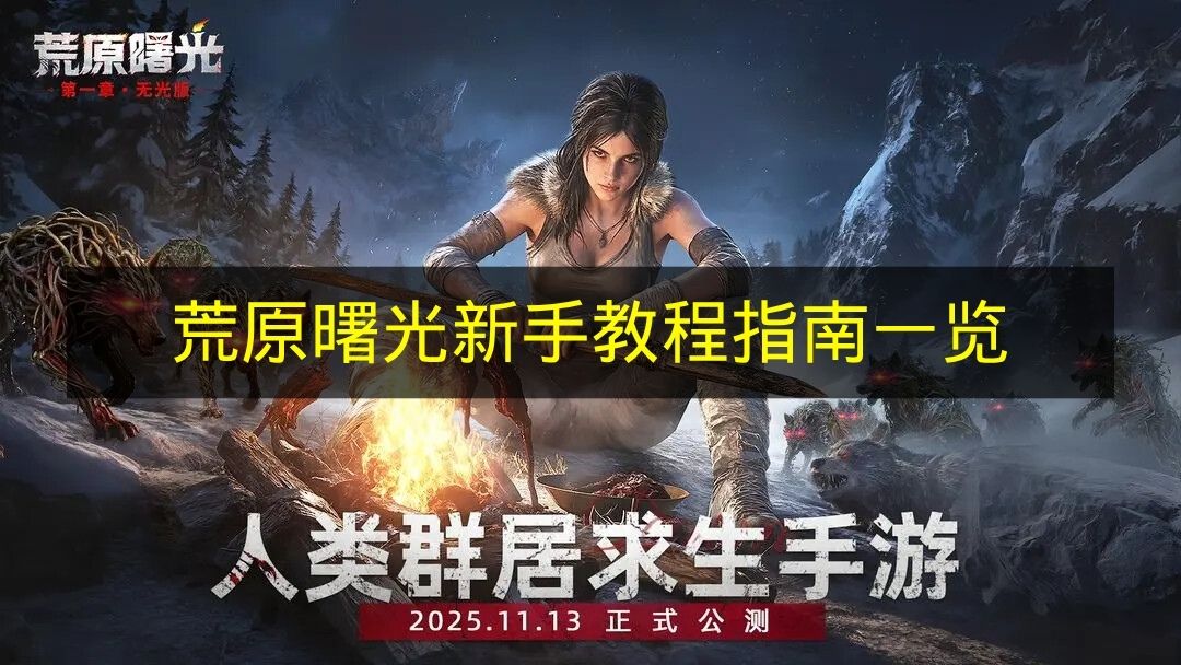 一文速览《荒原曙光》新手教程指南