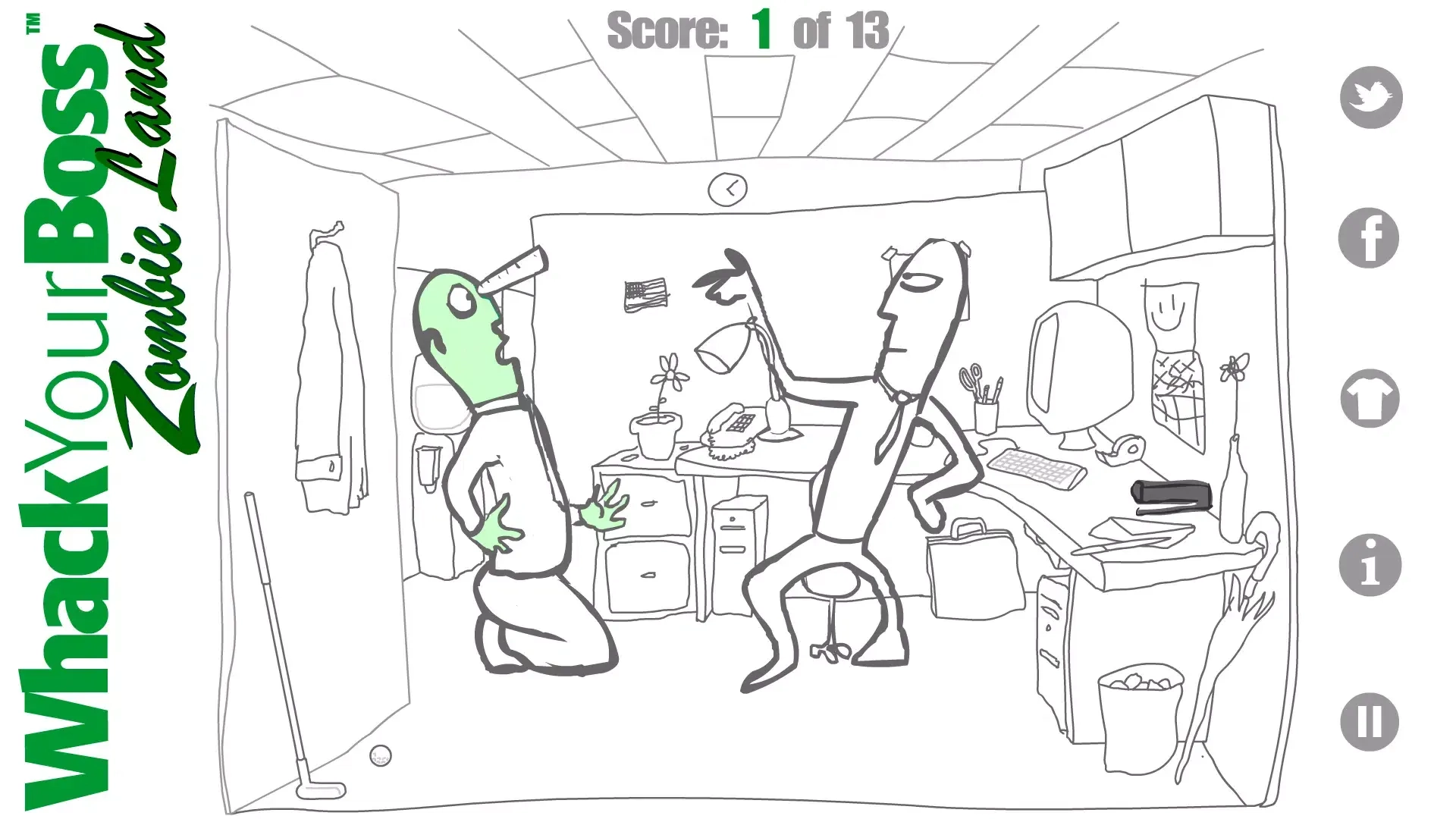 痛扁僵尸老板-图4