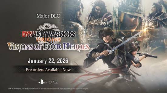 《真三国无双：起源》大型DLC已在Steam平台正式上架，其中国区定价为174元