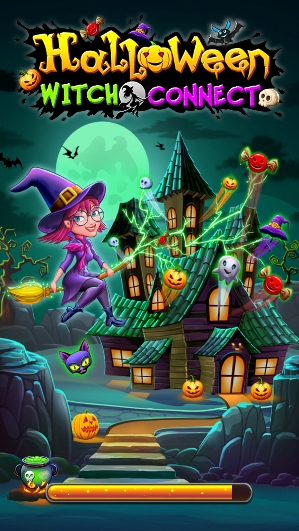 萬圣節女巫連接