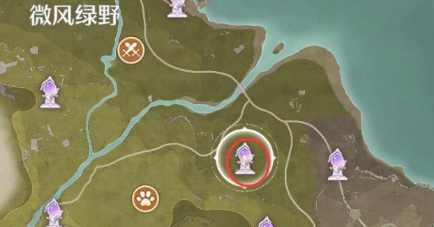 无限暖暖敲下纪念之章在河畔山地的盖章点位大汇总