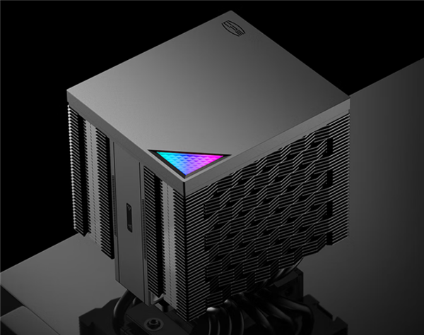 超频三RZ620MX风冷散热器首发价219元起：采用小型双塔设计配备三角散热鳍片