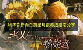 《物华弥新》向日葵星月夜培养攻略指南