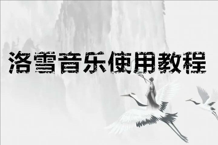 洛雪音乐使用方法 洛雪音乐换源失败怎么办