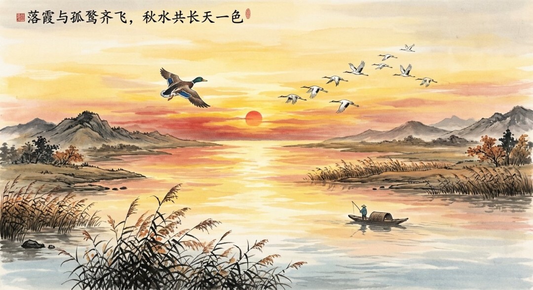 NanoBananaPro火出圈了为古诗词配上图片更是一绝