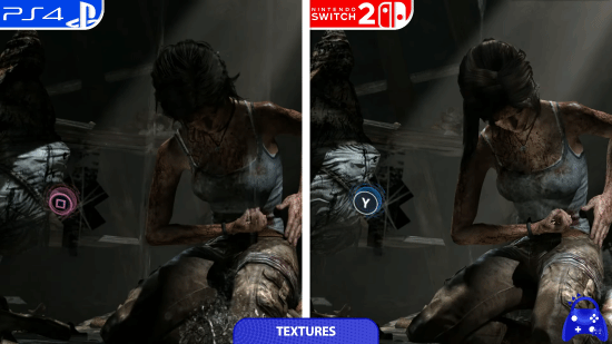 《古墓丽影9》NS2与PS4画面对比：分辨率提升至1080P/60帧，但画质有降级