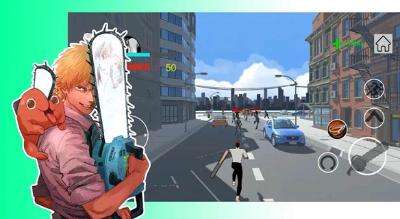 电锯人大战僵尸手机版