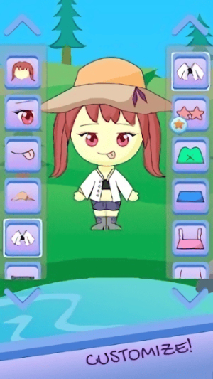 公主艾丽夏季换装(1)