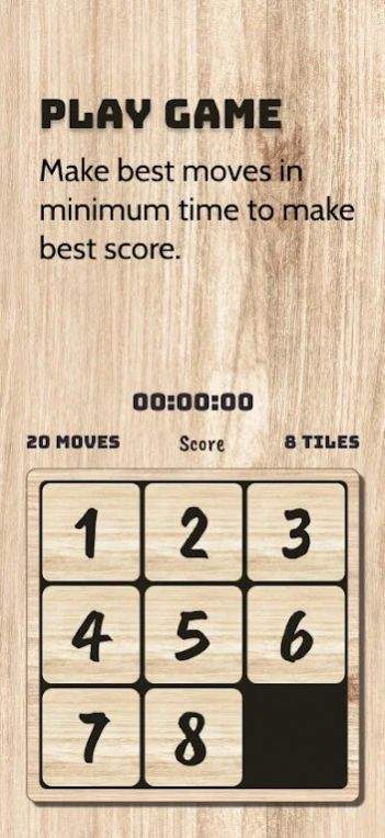 数字块滑动拼图图1