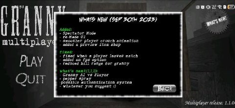 恐怖奶奶联机版