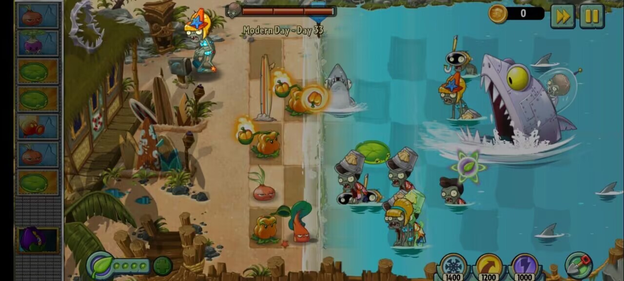 植物大战僵尸2返茂版图2