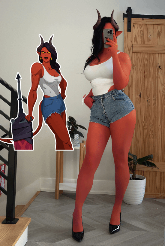 红皮大姐姐魅力拉满！《超英》恶魔妹新图还原度超高