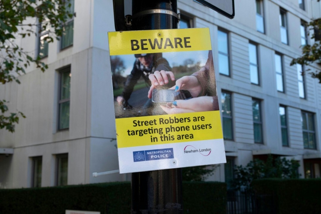 英国伦敦的窃贼专偷iPhone，安卓手机偷到手后会还给受害者