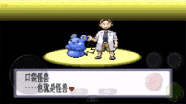 口袋妖怪紅寶石漢化手機版-截圖4