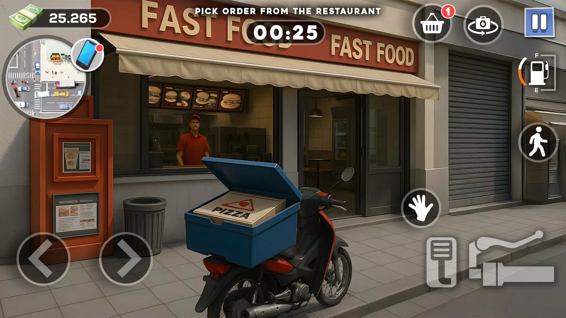 外卖员模拟器游戏无广告版图4