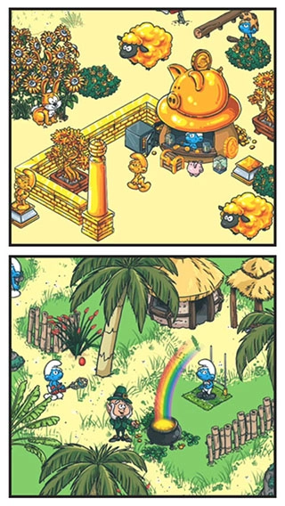 smurfs蓝精灵村庄(4)