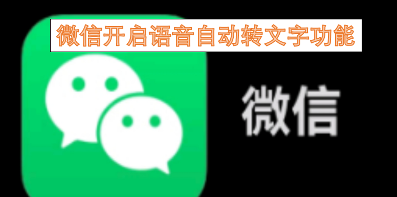 微信开启语音自动转文字功能