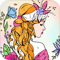 艺术数字填色书-涂色绘本