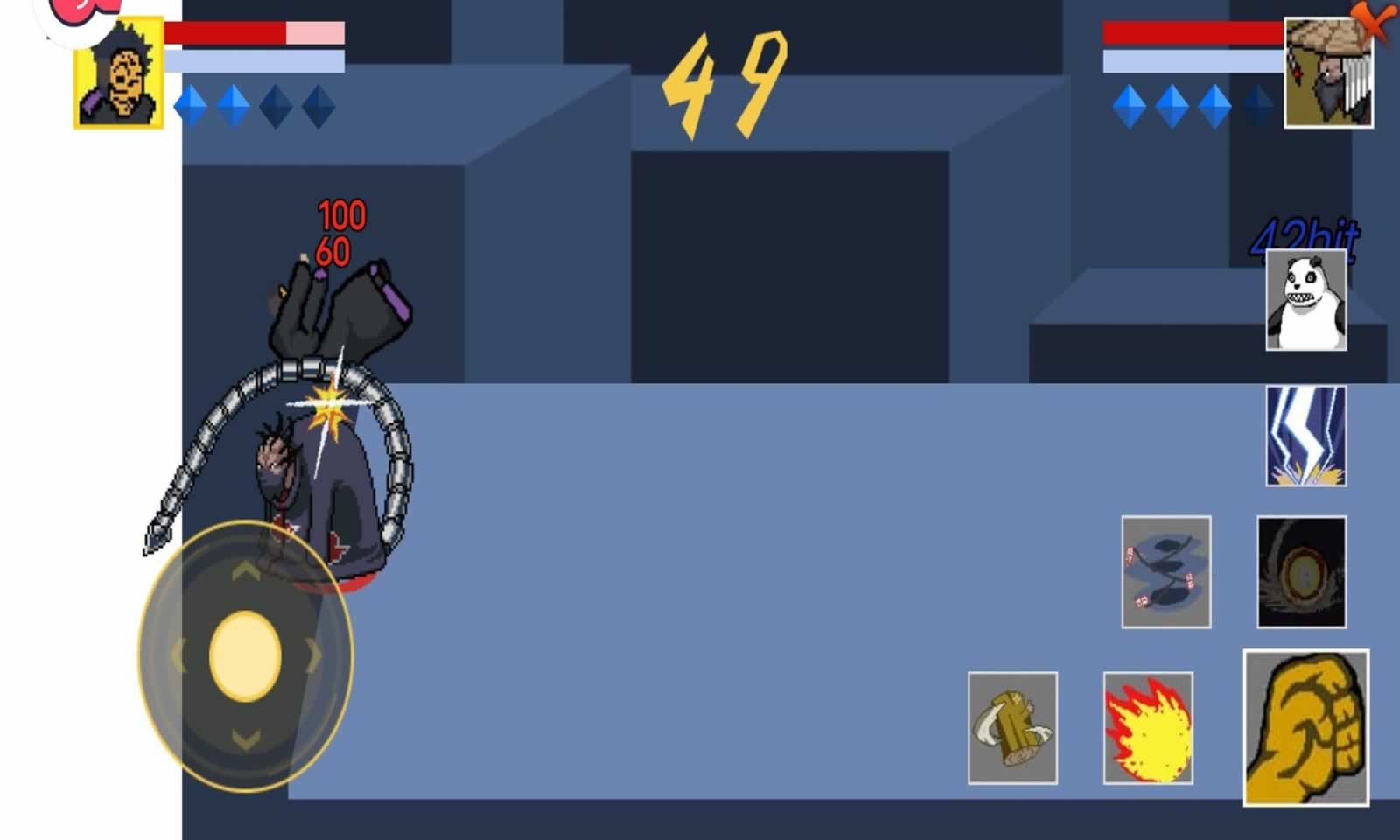 像素火影仙人自来也版图2