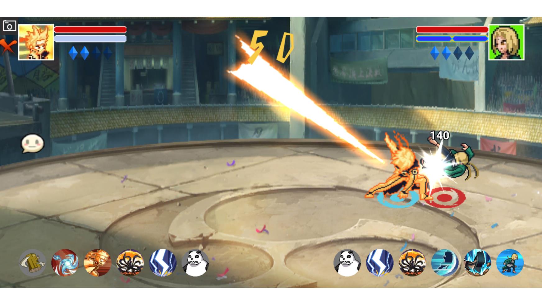 像素火影黄猿版图1