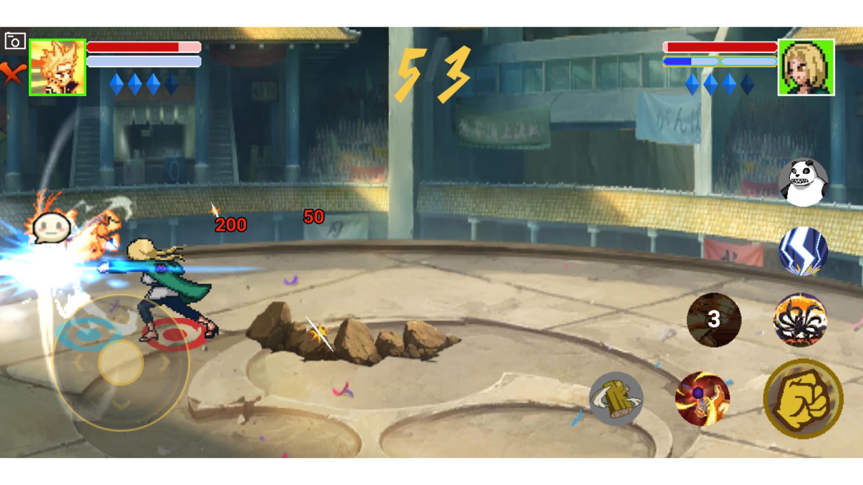 像素火影黄猿版图3