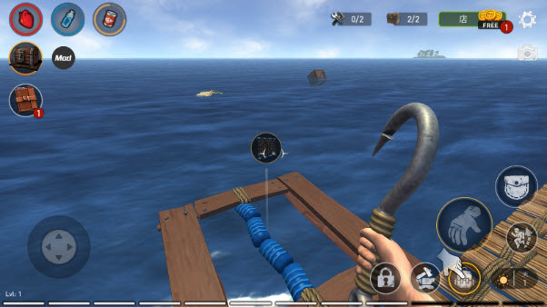 海洋游猎生存菜单版图1