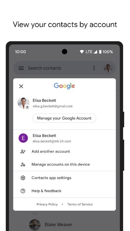 GoogleContacts