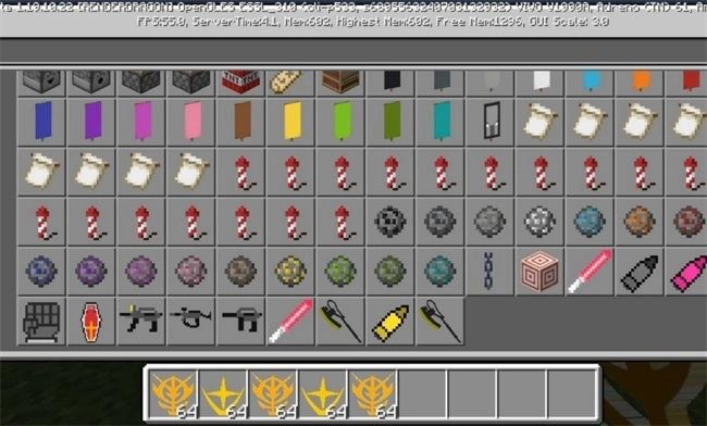 我的世界高达模组图1