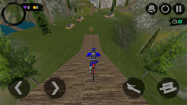 山地自行车速降1