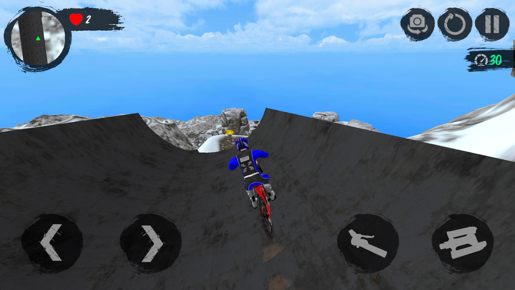 山地自行车速降3