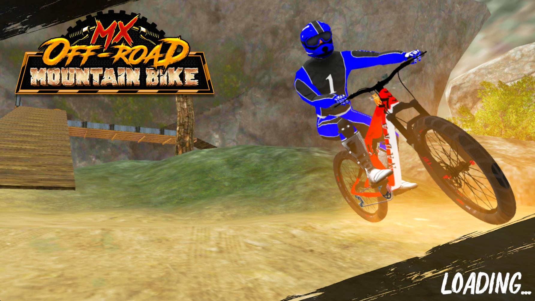 山地自行车速降2