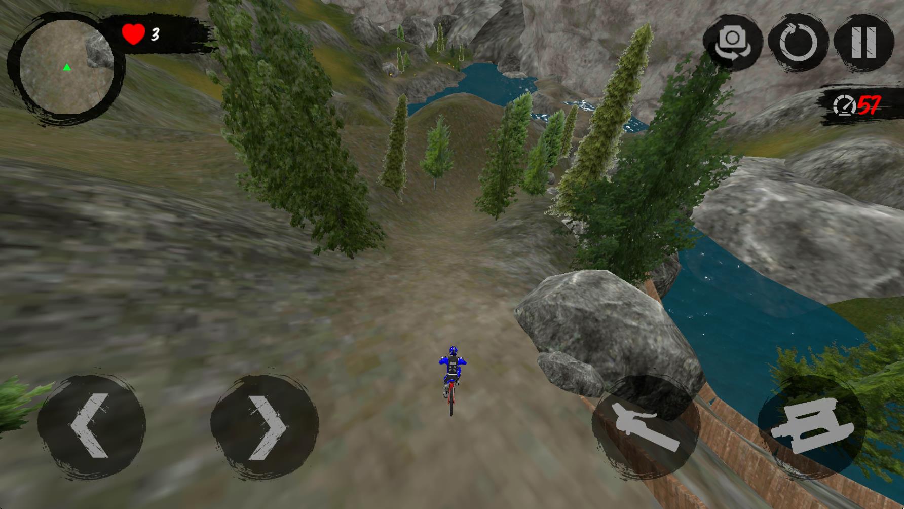 山地自行车速降4