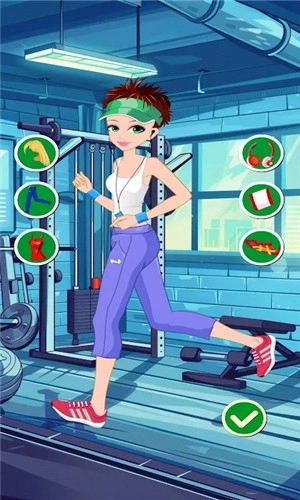 运动女孩换装挑战(1)