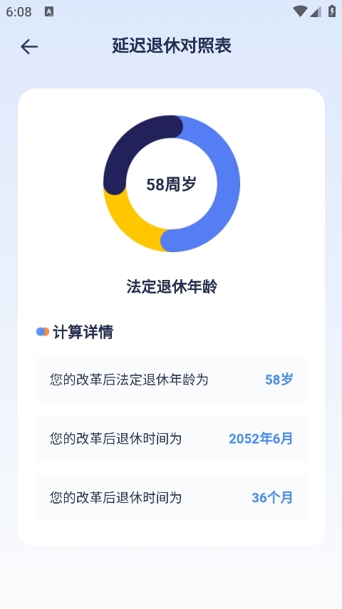 退休计算器手机版