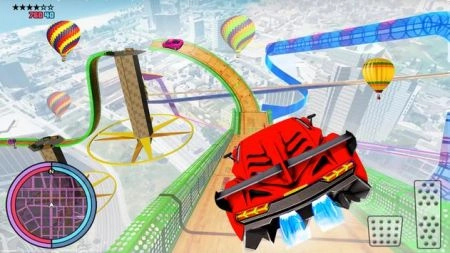 疯狂坡道赛车特技图3