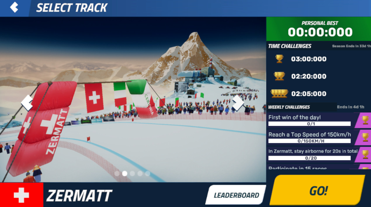 滑雪大挑战极速版图2