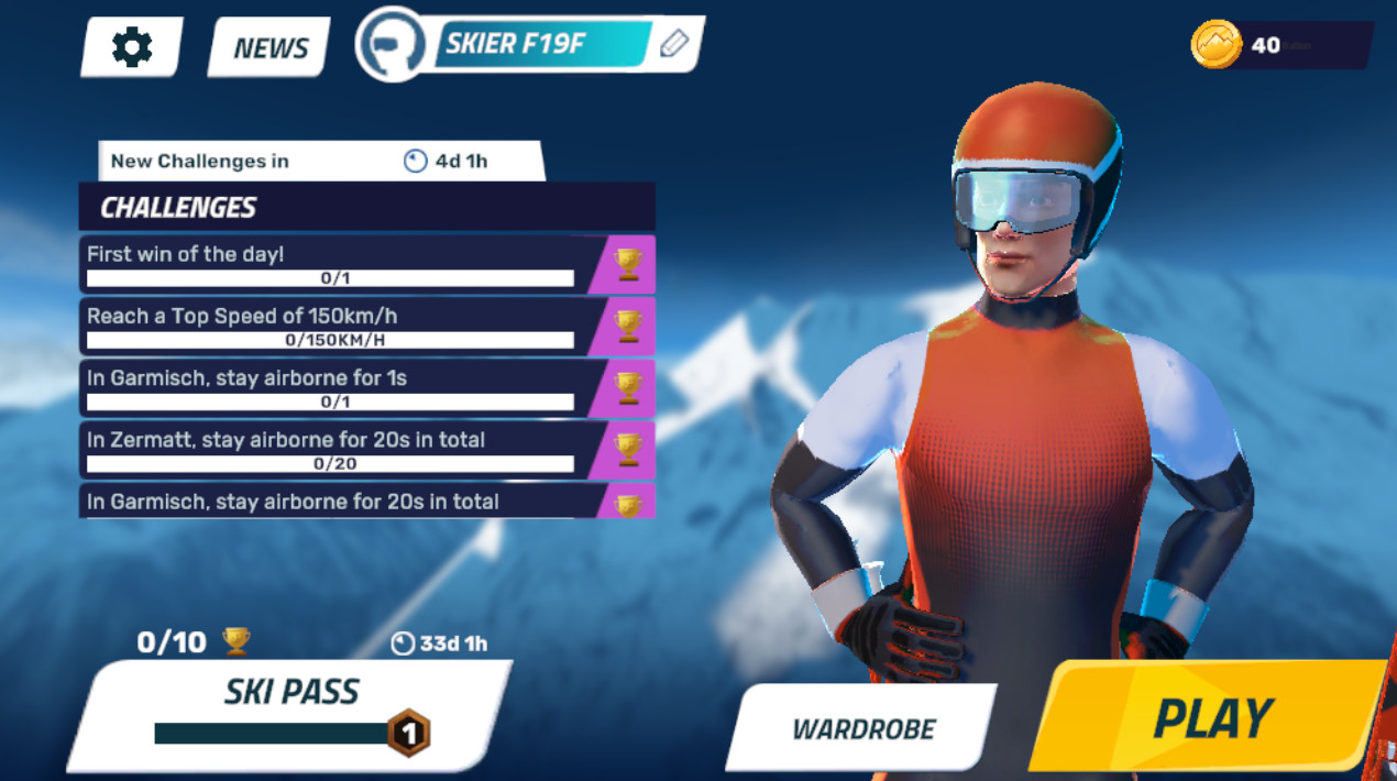 滑雪大挑战极速版图4