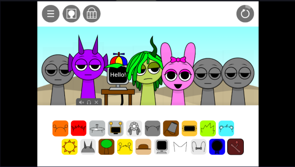 节奏盒子Sprunki寄生虫模组