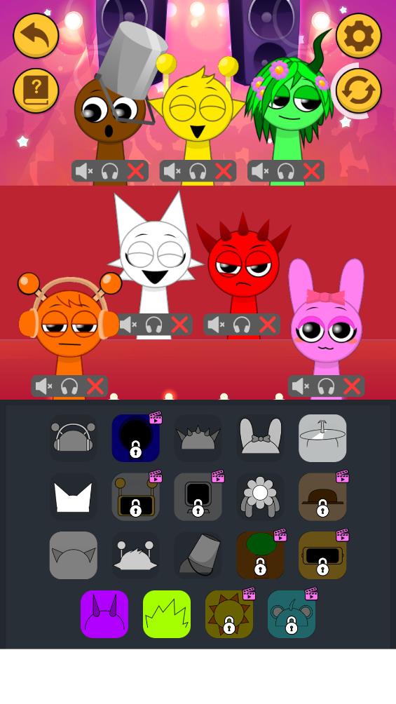 Sprunki恐怖节奏图1