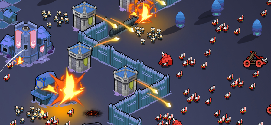 夜幕王國(guó)邊境塔防中文版1