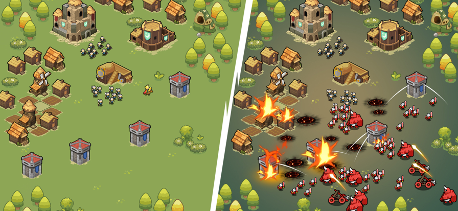 夜幕王國(guó)邊境塔防中文版5