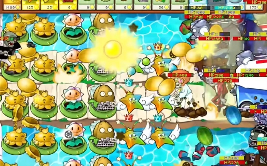 潜艇伟伟迷植物大战僵尸(2)