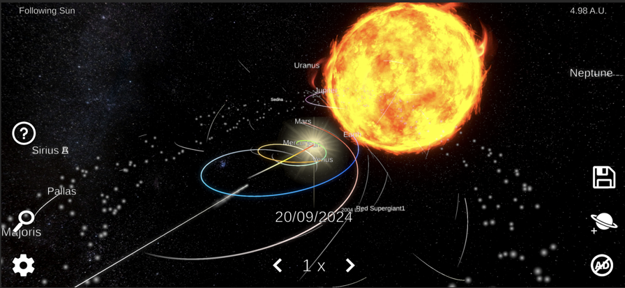 太阳系模拟器2025最新版
