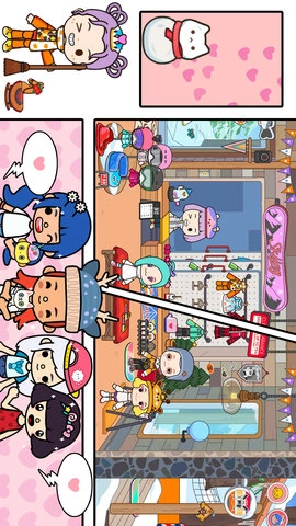 托卡迷你城市滑雪人