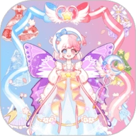 装扮粉彩我的女孩