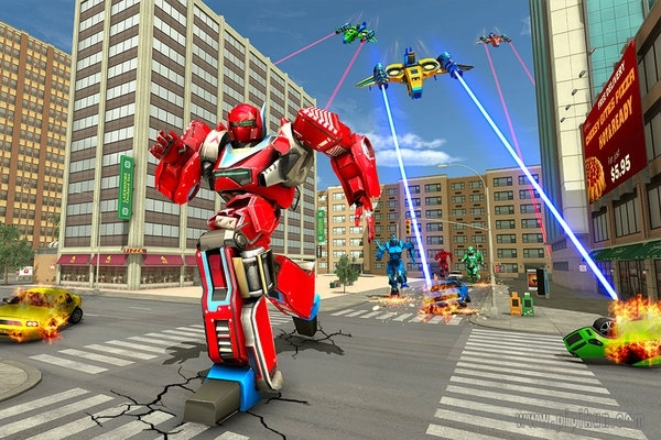 无人机机器人游戏(4)