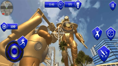 泰坦时钟人对决监控人(3)