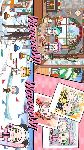 托卡迷你城市滑雪人